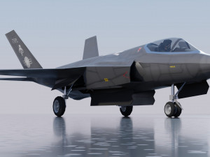 Lockheed Martin F-35 Lightning II 3D Модель