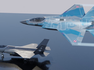 Lockheed Martin F-35 Lightning II 3D Модель