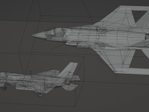 Lockheed Martin F-35 Lightning II 3D Модель
