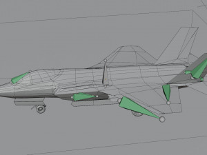 Lockheed Martin F-35 Lightning II 3D Модель