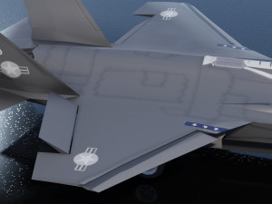 Lockheed Martin F-35 Lightning II 3D Модель