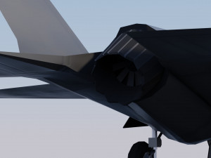 Lockheed Martin F-35 Lightning II 3D Модель