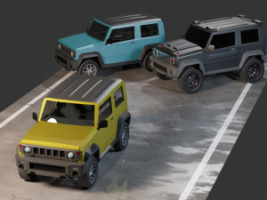 Suzuki Jimny 3D Model