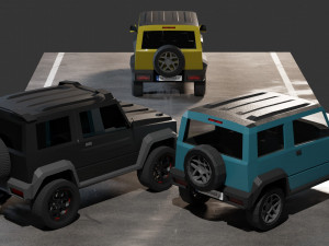 Suzuki Jimny 3D Model
