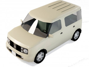 Nissan Cube 2nd gen 3D Model