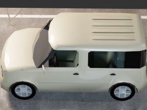 Nissan Cube 2nd gen Modelo 3D