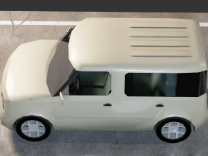 Nissan Cube 2nd gen 3D Model