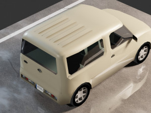 Nissan Cube 2nd gen Modelo 3D