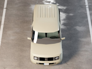 Nissan Cube 2nd gen Modelo 3D