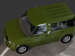 Nissan Cube 2nd gen Modelo 3D