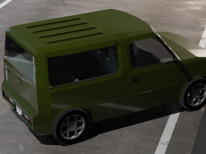 Nissan Cube 2nd gen Modelo 3D