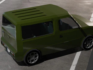 Nissan Cube 2nd gen 3D Model