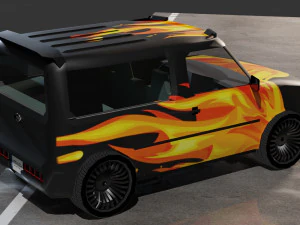 Nissan Cube 2nd gen 3D Model