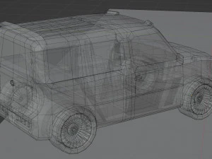 Nissan Cube 2nd gen 3D Model