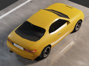 Toyota Celica 5th gen 3D Model