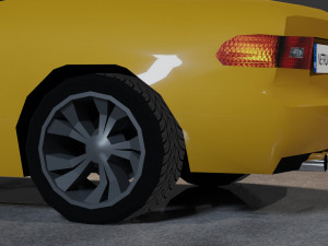 Toyota Celica 5th gen 3D Model