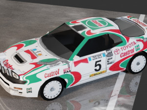 Toyota Celica 5th gen 3D Model