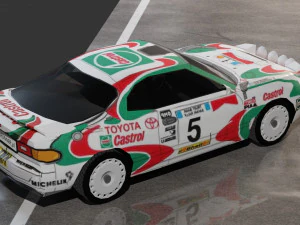 Toyota Celica 5th gen 3D Model