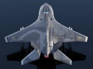 MIG-41 PAK DP Fulmar-C 3D Model
