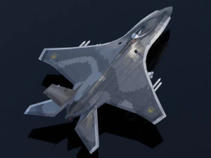 MIG-41 PAK DP Fulmar-C 3D Model