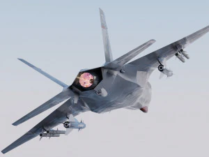 MIG-41 PAK DP Fulmar-C 3D Model