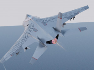 MIG-41 PAK DP Fulmar-C 3D Model
