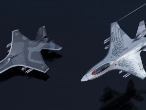 MIG-41 PAK DP Fulmar-C 3D Model