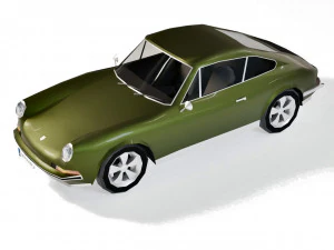 Porsche 911 1ª geração Modelo 3D