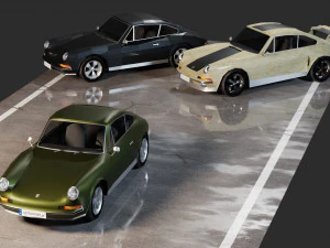 Porsche 911 1st gen 3D Model