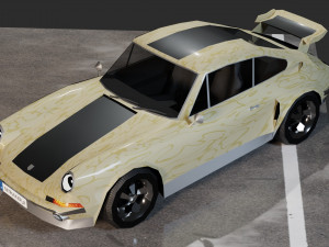 Porsche 911 1st gen 3D 模型