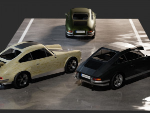 Porsche 911 1st gen 3D 模型