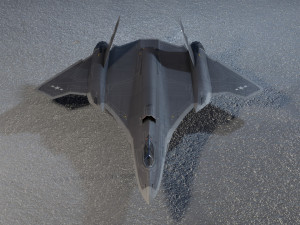 General Dynamics F-34 Lynx concept fighter 3D 모델