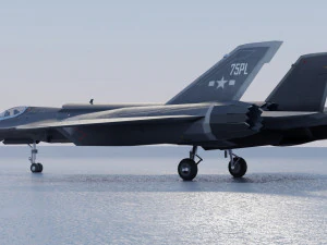 General Dynamics F-34 Lynx concept fighter 3D Model