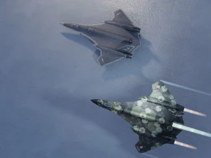 General Dynamics F-34 Lynx concept fighter 3D Model