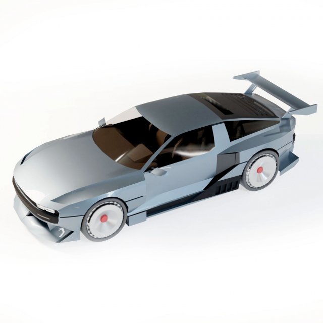 Hyundai N Vision 74 Modelo 3D .c4d .max .obj .3ds .fbx .stl .blend 