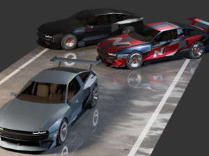 Hyundai N Vision 74 3D Model