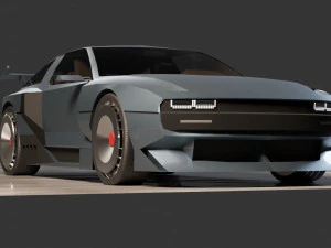Hyundai N Vision 74 3D Model