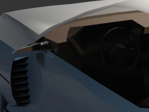 Hyundai N Vision 74 3D Model