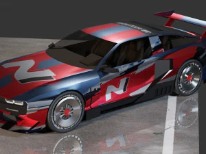 Hyundai N Vision 74 3D Model