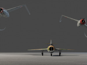 Mikoyan-Gurevich MIG-15 Fagot 3D Модель