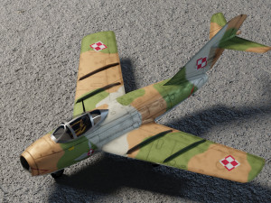 Mikoyan-Gurevich MIG-15 Fagot 3D Модель