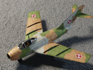 Mikoyan-Gurevich MIG-15 Fagot 3D Model