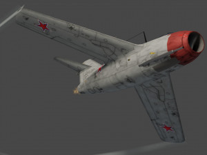 Mikoyan-Gurevich MIG-15 Fagot 3D Модель