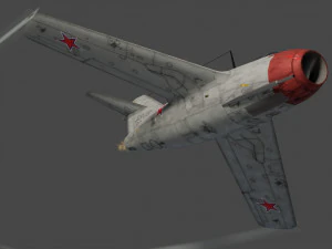 Mikoyan-Gurevich MIG-15 Fagot 3D Model