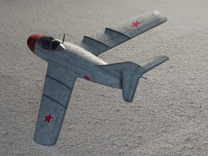 Mikoyan-Gurevich MIG-15 Fagot 3D Модель