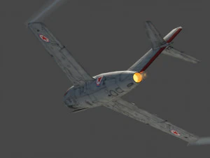 Mikoyan-Gurevich MIG-15 Fagot 3D Model
