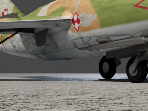 Mikoyan-Gurevich MIG-15 Fagot 3D Модель