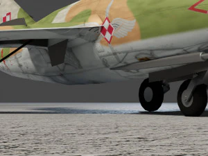Mikoyan-Gurevich MIG-15 Fagot 3D Model