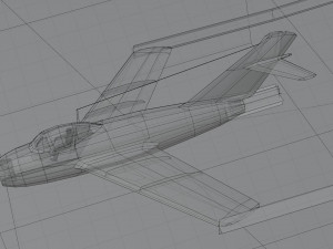 Mikoyan-Gurevich MIG-15 Fagot 3D Модель