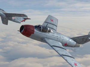 Mikoyan-Gurevich MIG-15 Fagot 3D Model